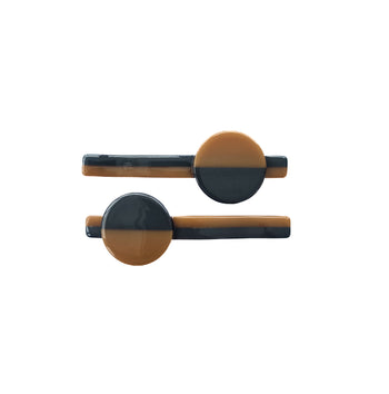 Eadar Clips Grey, Rust